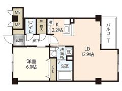 ヴィランス大塚Ⅱの間取り画像