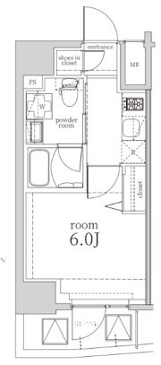 Log戸越／ログ戸越の間取り画像
