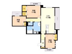 ShaMaison Courage6の間取り画像