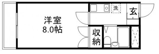 アメニティムサシノの間取り画像