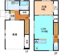 婦中町貸家4号棟の間取り画像
