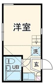 ユナイトステージ汐入弐番館の間取り画像