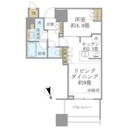 白金ザ・スカイ東棟の間取り画像