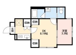 ノーム中井の間取り画像