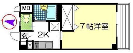 エクセレント矢野の間取り画像
