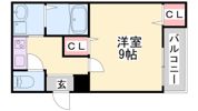 フジパレス兵庫須佐野Ⅱ番館の間取り画像