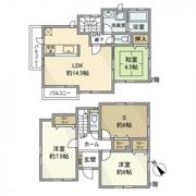 下作延戸建の間取り画像