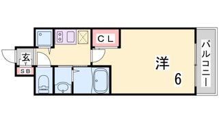 エステムコート三宮EAST Ⅳザ・フロントの間取り画像