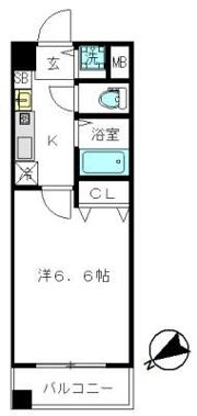 オーチャードヒルの間取り画像