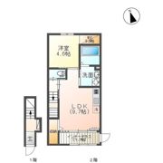 CEDAR RBⅢの間取り画像