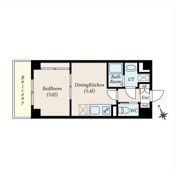 グローリオシェルト新宿山吹町の間取り画像