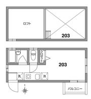 コリーヌ品川の間取り画像