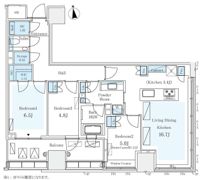 パークコート ザ・三番町ハウスの間取り画像