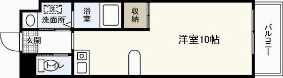福地産業西十日市ビルの間取り画像