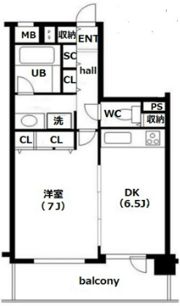 藤和シティホームズ文京音羽の間取り画像