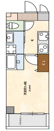 フィオーラマンション都島の間取り画像