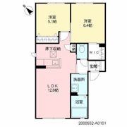 ドエルコート Aの間取り画像