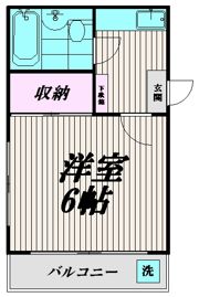 サンハイツ洗足の間取り画像