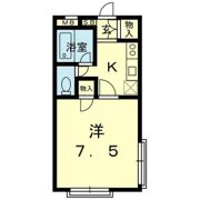 ラージヒル月出の間取り画像