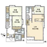 二葉戸建の間取り画像