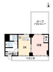 代々木グランドハイツの間取り画像