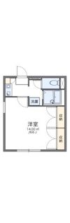 レオパレスメローネⅡの間取り画像