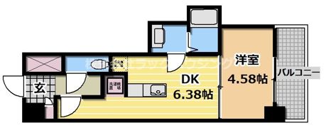 アヴェーレ京阪本通の間取り画像