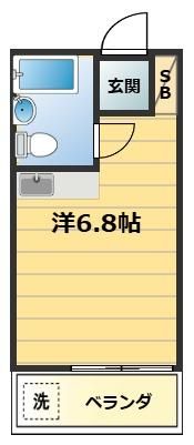 世田谷KMハイツの間取り画像