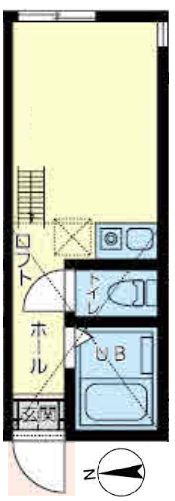 ラスタ横浜上星川の間取り画像
