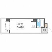 パークサイド上本町駅前の間取り画像