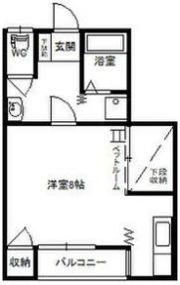 ライラックハイツCの間取り画像