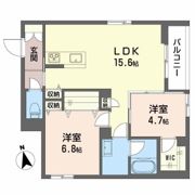 ShaMaison神通町の間取り画像