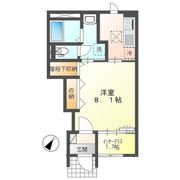シルクⅡの間取り画像