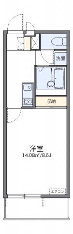 レオネクストサンクワイエットⅡの間取り画像