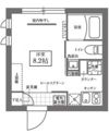 COCOCUBE新御徒町Eastの間取り画像