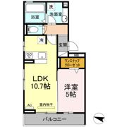 エクセールⅡの間取り画像