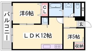 プリオーレ神戸の間取り画像