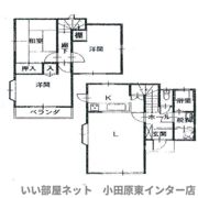 荻窪貸家の間取り画像