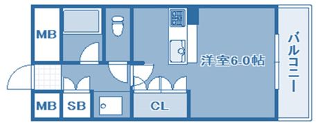 ベルグリーン熊内の間取り画像