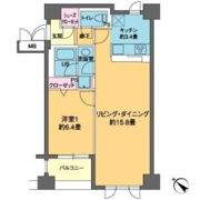 カスタリア茅場町の間取り画像