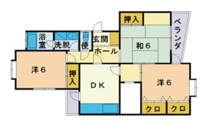 ロイヤルイン高宮の間取り画像