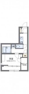 レオパレスバンビーノ花輪の間取り画像