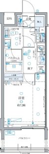 クレヴィスタ板橋西台Ⅲの間取り画像