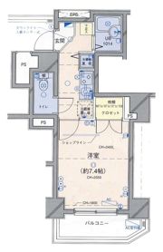 菱和パレス三軒茶屋壱番館の間取り画像