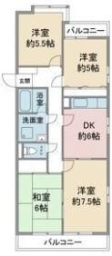 サンハイツ小幡の間取り画像
