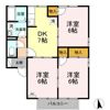セジュール久万ノ台 A棟の間取り画像