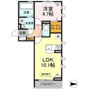 カトレアⅢの間取り画像