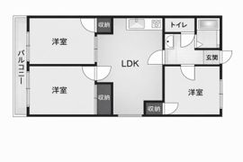 アーバンコート中須賀の間取り画像