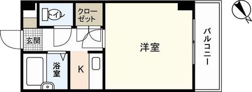 VOGA南観音の間取り画像