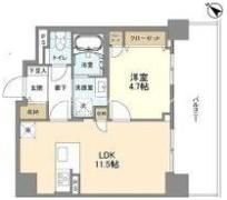 COLORE’ HIRAKATAの間取り画像